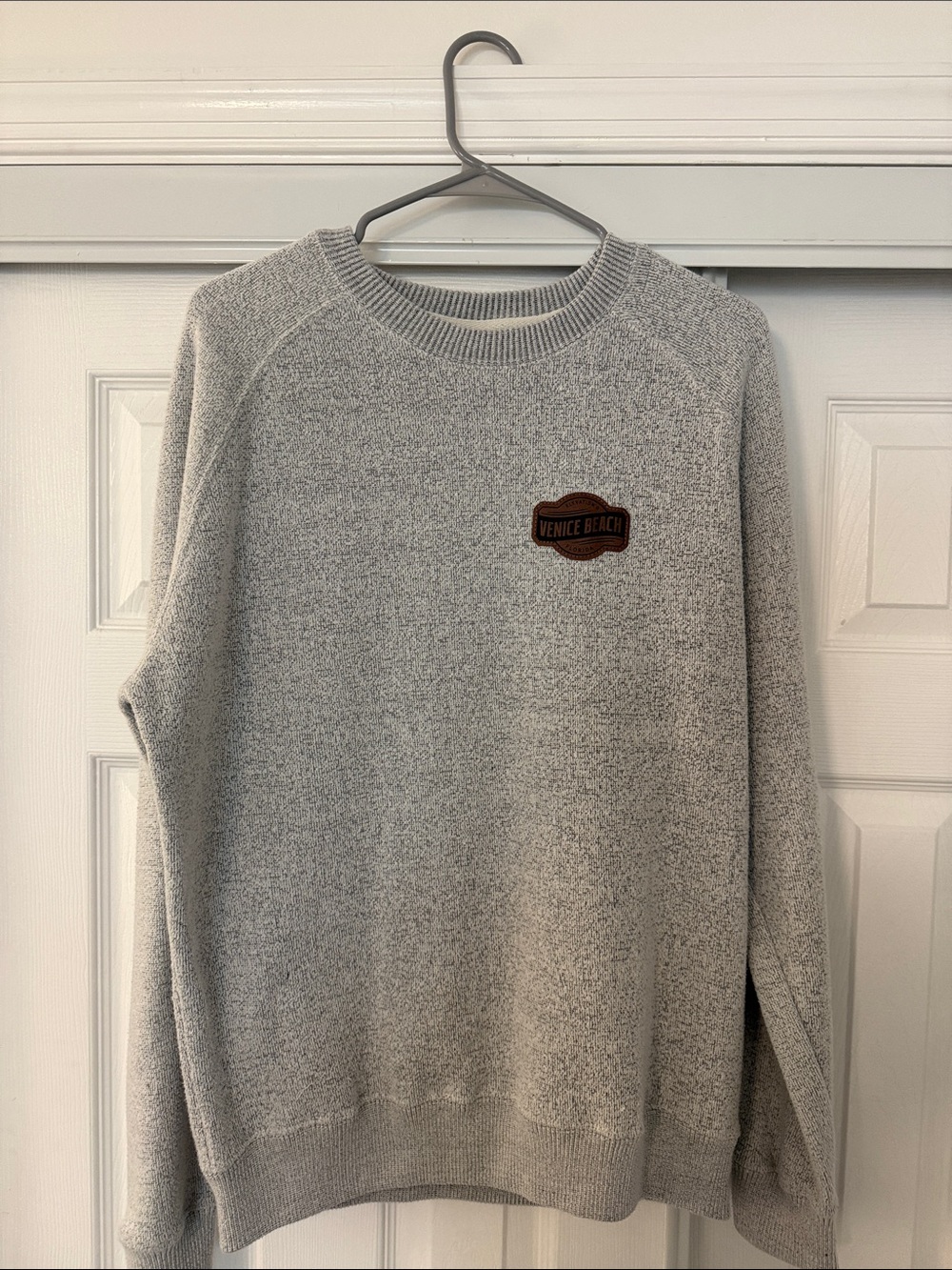 Men's Gray Crewneck Sweater (Venice Beach, FL)